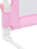vidaXL Protezione letto per bambini rosa 180x42 cm Anteprima dell’immagine prodotto 6