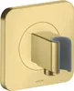 Portereinheit AXOR CITTERIO E 12x12 brushed brass brushed Produktbild-Vorschau 1