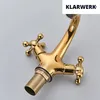 EVA | Vintage Wasserhahn Bad Gold glänzend Bad Armatur | Produktbild-Vorschau 4
