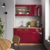 Küchenfront Vicco R-Line Rot Hochglanz 39.6 x 59 cm Produktbild-Vorschau 3