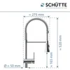 SCHÜTTE Küchenarmatur CORNWALL, Niederdruck Armatur Küche, Produktbild-Vorschau 4