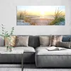 DEQORI Glasbild Echtglas 150x60 cm 'Abendsonne an der Produktbild-Vorschau 3
