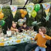 Set da festa Ballonnen Dino a 6 pezzi Ø25cm Anteprima dell’immagine prodotto 2
