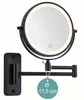 Relaxdays Kosmetikspiegel Wand, mit LED-Beleuchtung, Produktbild-Vorschau 1