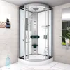 Dampfdusche Duschtempel Sauna Dusche Duschkabine D46-20T2 Produktbild-Vorschau 2