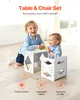 VEVOR Montessori súprava stola a stoličky, drevo, pre deti Náhľad obrázku produktu 2