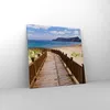 Bild auf Leinwand - Leinwandbild - Ozean Strand Sand Ufer - Produktbild-Vorschau 4