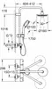 Système de douche Grohe Tempesta C System 210 27922 avec Voir les images du produit 2