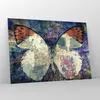 Bilder auf glas - Schmetterling Abstraktion - 100x70cm - Produktbild-Vorschau 4