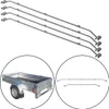 4x Flachplanenbügel verstellbar 152–220 cm Stahl Produktbild-Vorschau 5