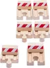 Bigjigs Rail Bumpers 6 szt Podgląd zdjęcia produktu 1