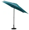 Gerader runder sonnenschirm "soya" blau ente d2,7m aus Produktbild-Vorschau 2