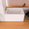 ECOLAM Baignoire Marella 100x70 cm + tablier | pieds siphon Voir les images du produit 1