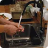 KRUMAD: Grifo de cocina, , para fregadero, con manguera, Vista previa de la imagen del producto 10
