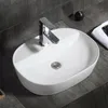 Lavabo da appoggio in Vetroceramica bianca lucida da Anteprima dell’immagine prodotto 4