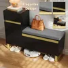 Szafka na buty Merax z ławką, duża półka na buty do Podgląd zdjęcia produktu 6