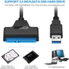 USB 3.0 auf zu SATA Adapter Kabel Für 2.5" Festplatten PC Produktbild-Vorschau 7