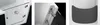 A collage of three close-up images showing details of a white bathtub. Produktbild-Vorschau