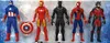 SET  8 Figuren AVENGERS MARVEL HASBRO E4552 HULK SPIDERMAN Produktbild-Vorschau 3