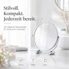Miroir grossissant sur pied 17 cm rond Voir les images du produit 9