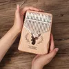 Hochwertige Kalimba aus Mahagoni, Afrikanisches Produktbild-Vorschau 4