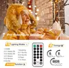 LED Eisregen Lichterkette 15,75 m – 320 LEDs Produktbild-Vorschau 4