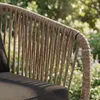 di volio Gartenmöbel Set RIETI - Braun/Grau, Balkonmöbel Produktbild-Vorschau 9