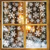 Schneeflocken Fenstersticker Weihnachtsdeko 372 Stück Weiße Produktbild-Vorschau 2