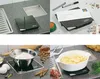 Einbauwaage elektronisch schwarz / Edelstahl / Küchenwaage Produktbild-Vorschau 3