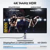 deleyCON 1m 16K 8K UHD DisplayPort Kabel 2.1 40Gbit/s HDR Produktbild-Vorschau 4