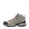 Moraine Mid GTX Wmn Trailhiking-Schuh von Scarpa in Grau mit pinken Schnürsenkeln und robustem Profil. Produktbild-Vorschau