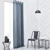 Ösenvorhang – 140 x 240 cm – Denim Produktbild-Vorschau 1