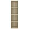 The Living Store TV-Wandschrank Sonoma-Eiche 37x37x142,5 cm Produktbild-Vorschau 4