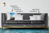 MuchoWow® Zierkissen Sofakissen Wohnzimmer Dekokissen 50x50 Produktbild-Vorschau 3