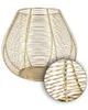 H&S Dekoration Windlicht 20 cm gold Produktbild-Vorschau 3