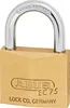 ABUS 806-384 Kłódka EC 75/40, kolor mosiądz/srebrny Podgląd zdjęcia produktu 3