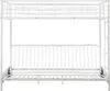 Zwischengeschossbett 90 x 190 cm - Mit Schlafsofa - Metall Produktbild-Vorschau 2