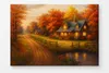 LED Wandbild "Herbstwald" - 40 x 30 cm - Leuchtbild mit 10 Produktbild-Vorschau 4