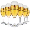 6x König Pilsener Bierglas Glas Gläser 0,3l Pokal Logo Produktbild-Vorschau 1