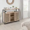 tectake® Sideboard Warrington mit höhenverstellbaren Produktbild-Vorschau 7