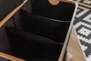 WENKO Bambus Wäschetruhe Trio Ecori in Schwarz 57 x 50 x 37 Produktbild-Vorschau 3