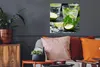 MuchoWow® Poster Getränk - Weinglas - Obst 50x50 cm - Produktbild-Vorschau 2