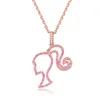 Für meine Barbie - Halskette aus Roségold für Damen mit Produktbild-Vorschau 5