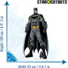 Pappfigur Batman mit seinem Umhang im Comicstil -Höhe 189 Produktbild-Vorschau 2