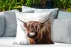MuchoWow® Outdoor Kissen - Schottisches Hochlandrind - Produktbild-Vorschau 4