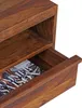 Wohnling Sheesham Massivholz Nachtkonsole mit Schublade und Produktbild-Vorschau 10