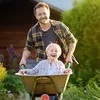 Relaxdays Schubkarrenrad PU 4.80 4.00-8, Vollgummireifen Produktbild-Vorschau 3