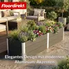 Floordirekt Hochbeet Paros WPC Garten Hochbeet anthrazit Produktbild-Vorschau 5