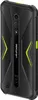 A black smartphone with green accents is shown from a diagonal rear view against a black background. Náhled obrázku produktu
