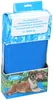 A pet cooling mat in its packaging, with a dog pictured on the packaging. Produktbild-Vorschau